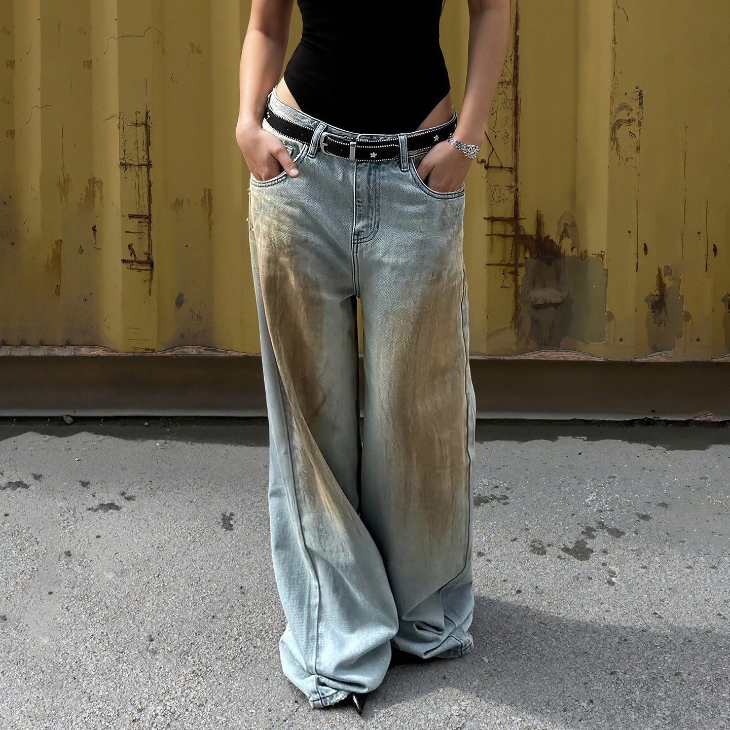 Clara | Stilvolle und bequeme Weite Jeans