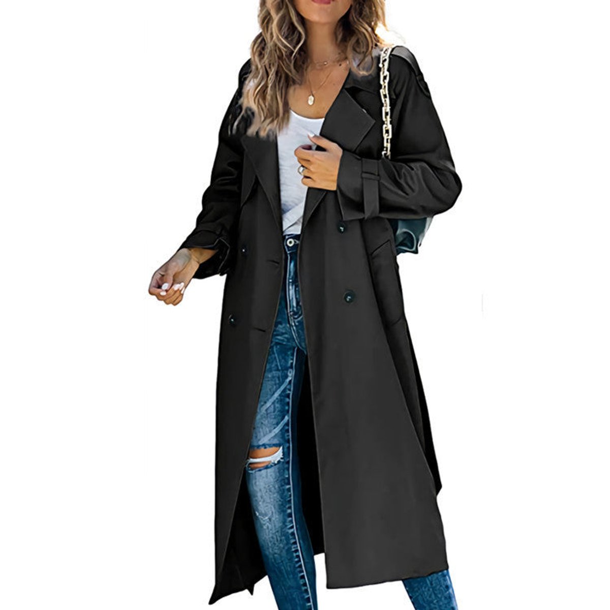 Doreen | Oversized und eleganter Damen Trenchcoat