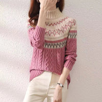 Katharina | Kuscheliger Norweger Rollkragenpullover