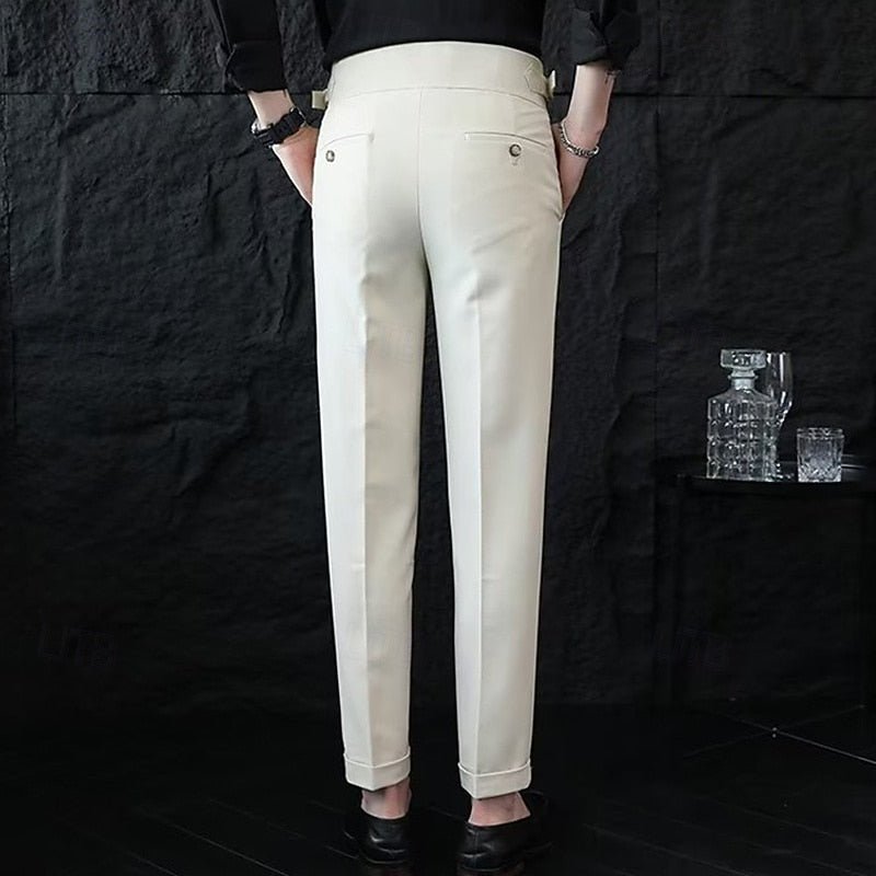 Quentin | Tailored Straight-Leg Trousers for Men