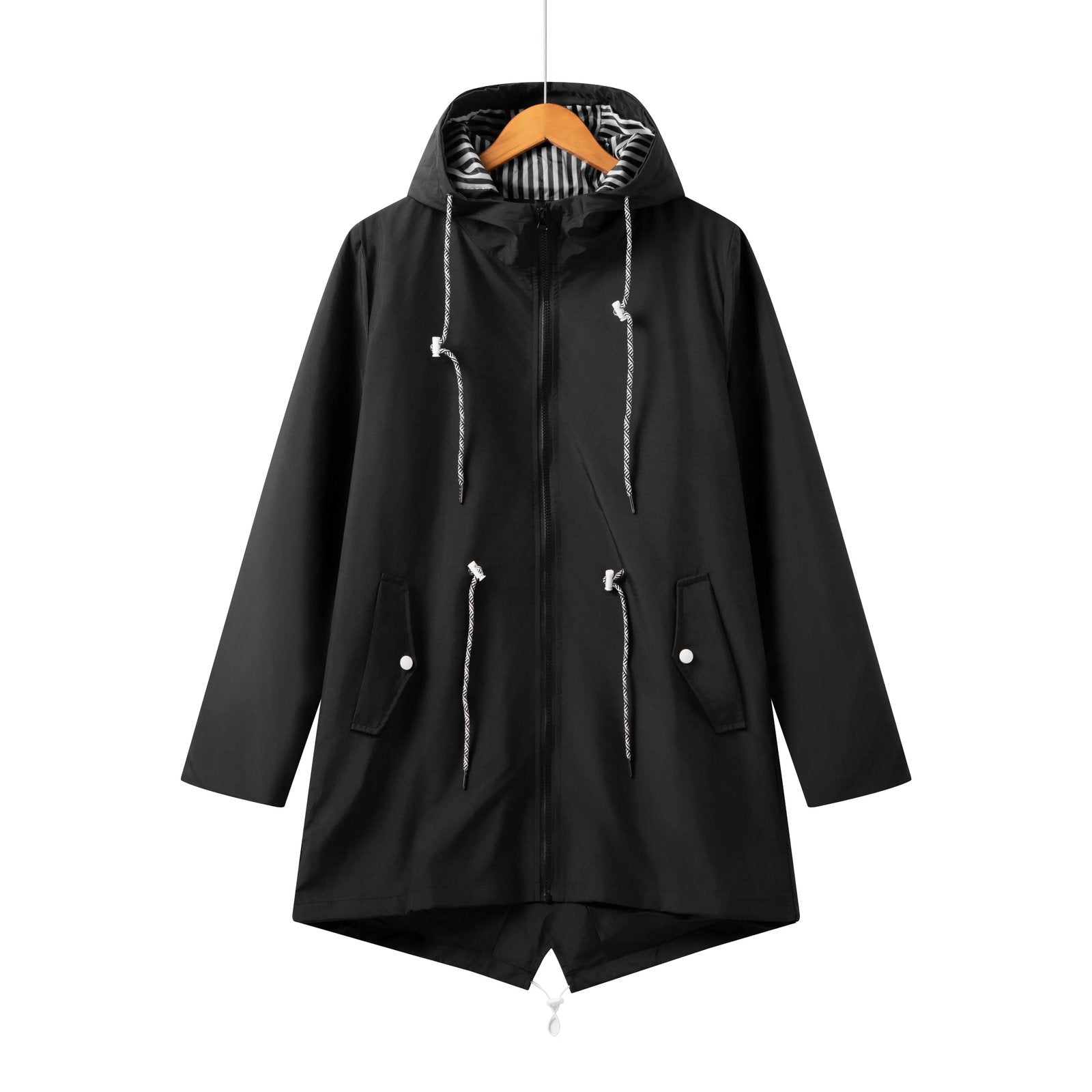 Sophia | Wasserdichter Kapuzen-Trenchcoat für Frauen