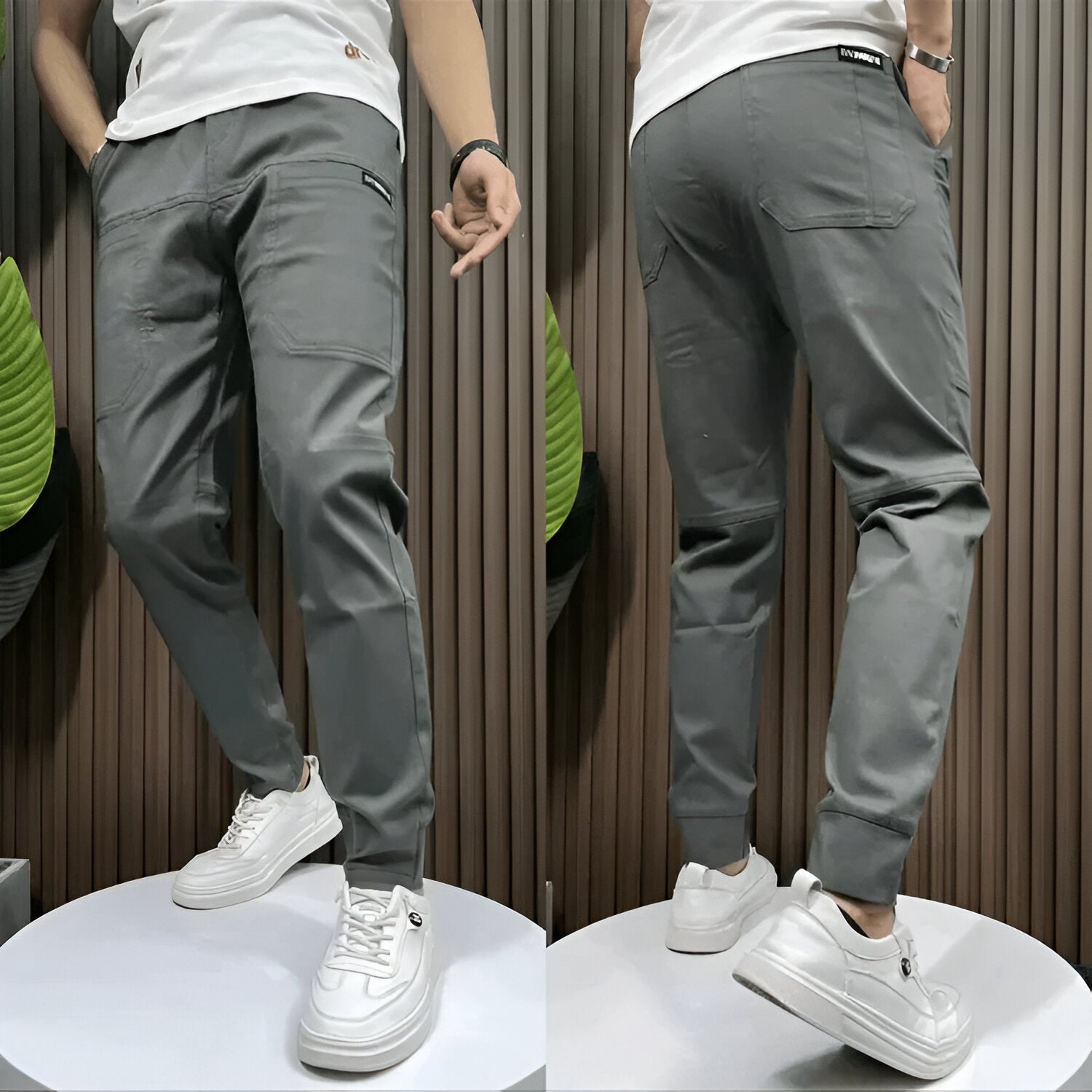 Lucas | Flexible und elegante Herren Stretch Cargohose