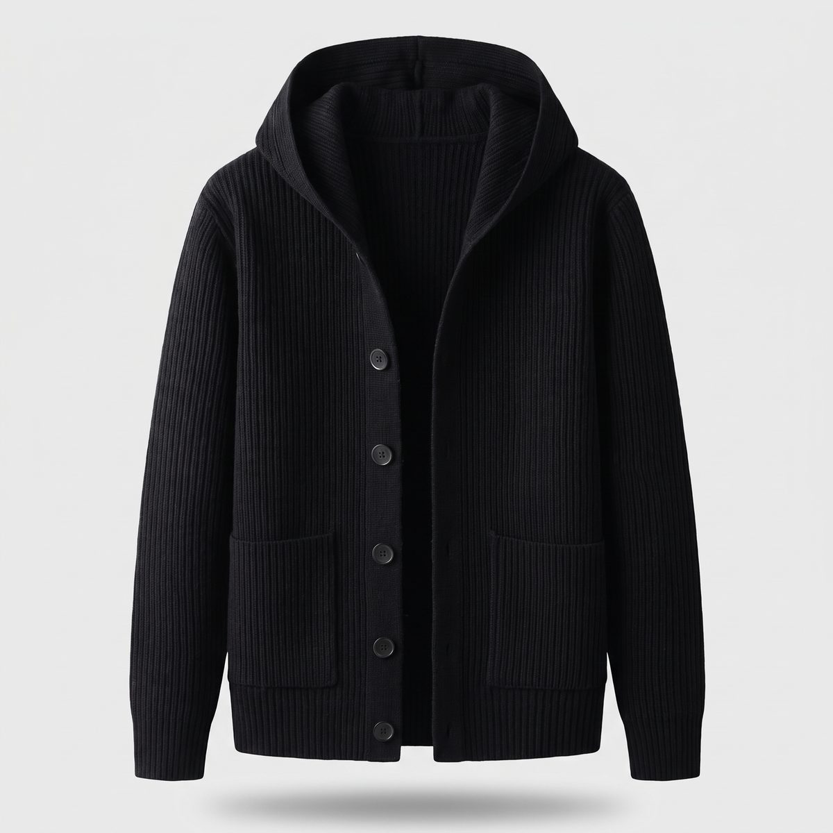 Braymore | Cardigan – Weicher Wollmix mit Kapuze