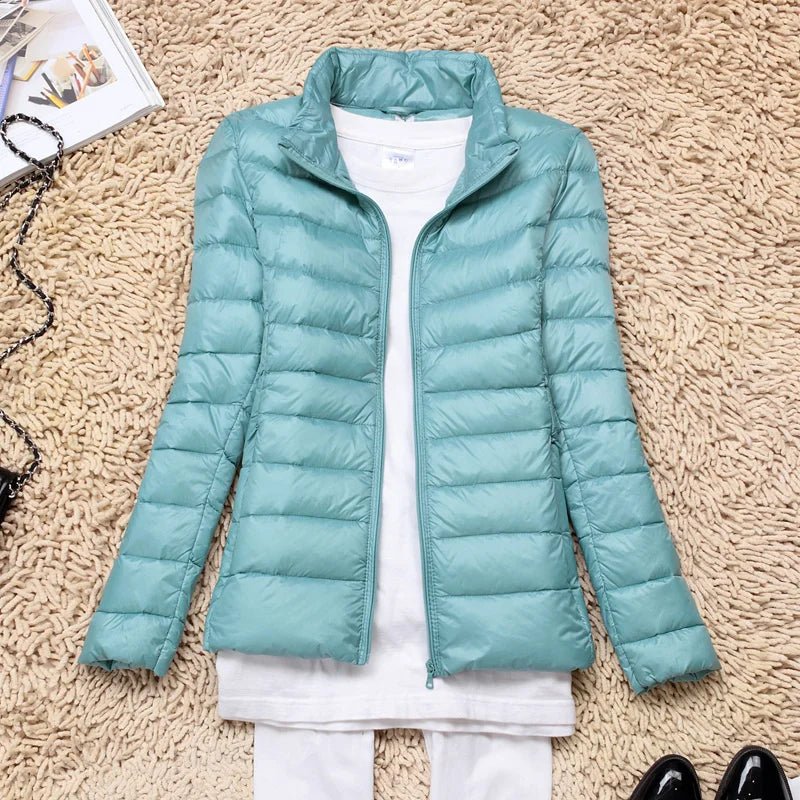 Kathrin | Ultralight Daunenjacke für Reisen und Alltag