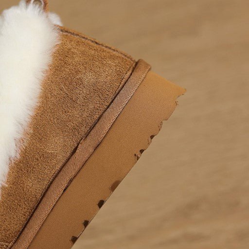 Marsett | Shearling Suede Loafers für Frauen – Bequeme Winterstiefel