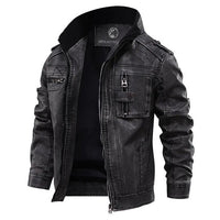 Julian | Klassische und Hochwertige Herren Echtlederjacke