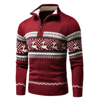 Maximilian | Festlicher und warmer Herren Winterpullover