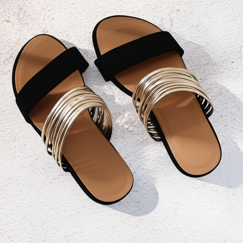 Alviana | Elegante und moderne Damen Slip-On Sandalen