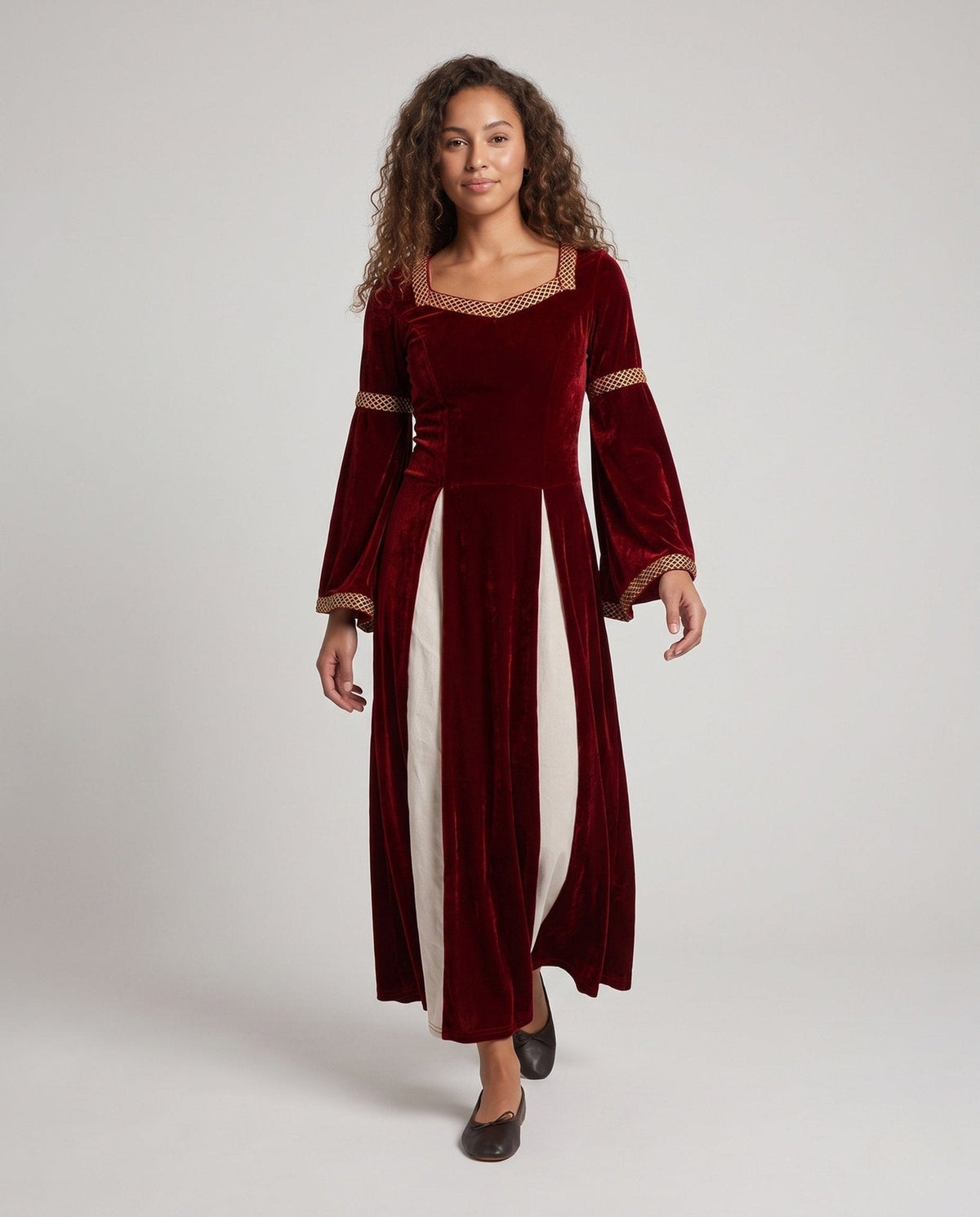 Drune | Historical Velvet Dress – Elegant Design for Women