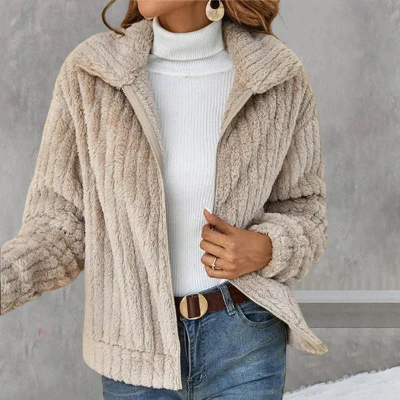 Sandra | Stilvolle und bequeme kurze Stric Strickjacke