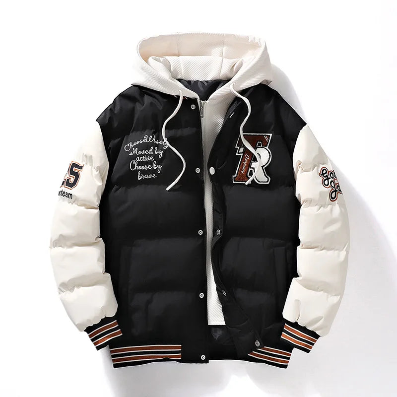 Velora | Puffer Jacket – Elegante Kapuzenjacke für Männer