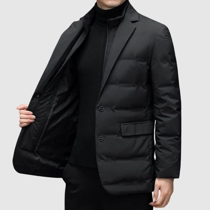 Lurevo | Puffer Jacket – Elegant Slim Fit Winter Coat