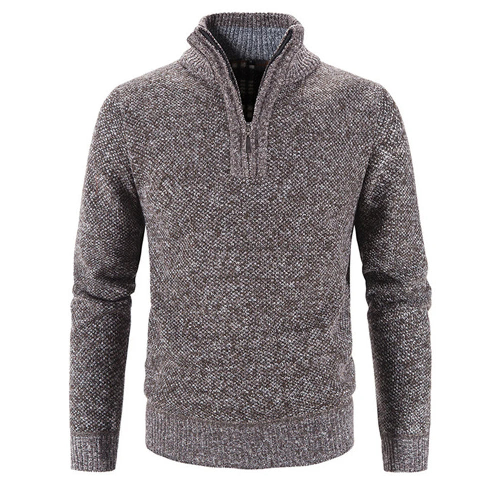 Warmo | Fleece Zip Sweater für Männer – Eleganter Stil