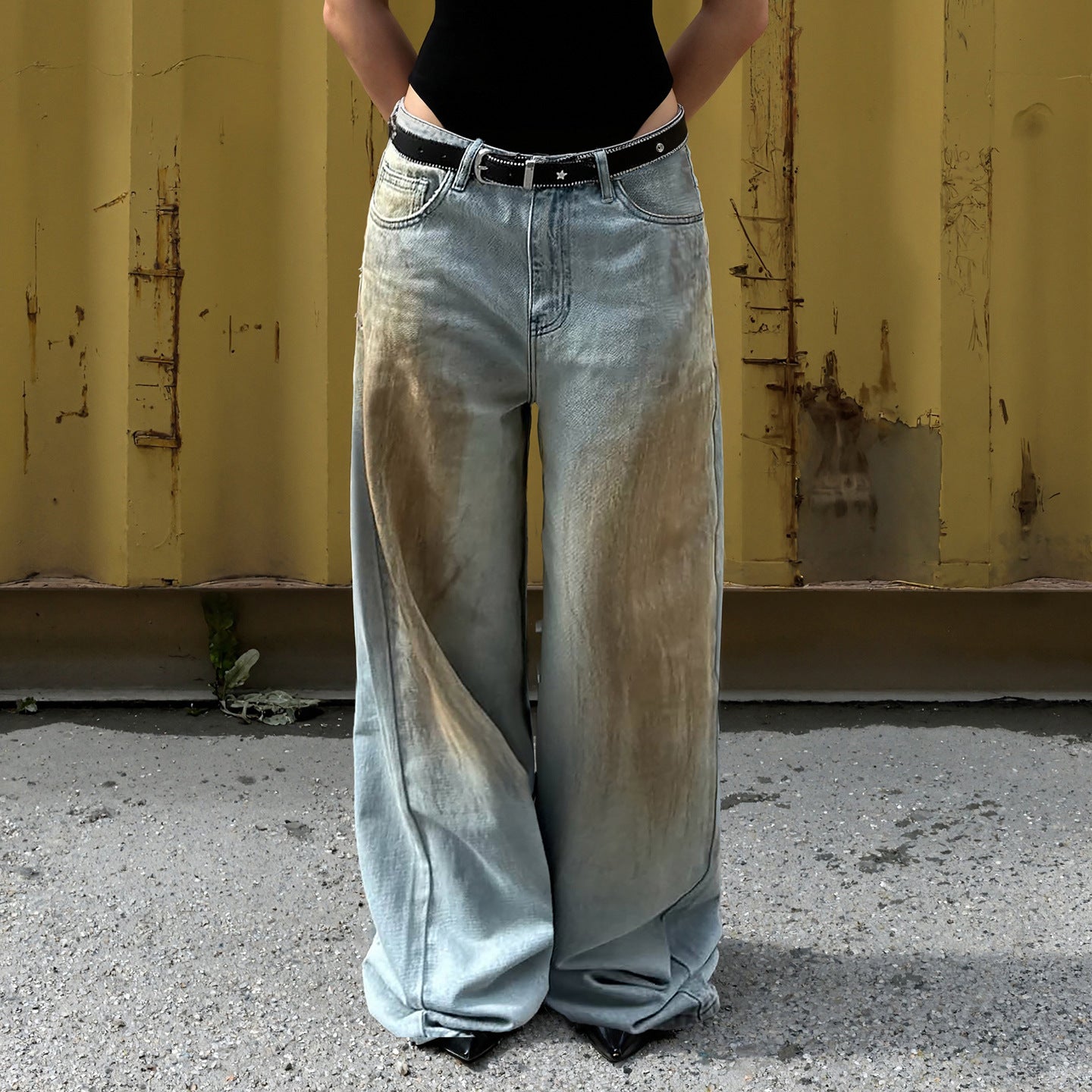 Clara | Stilvolle und bequeme Weite Jeans