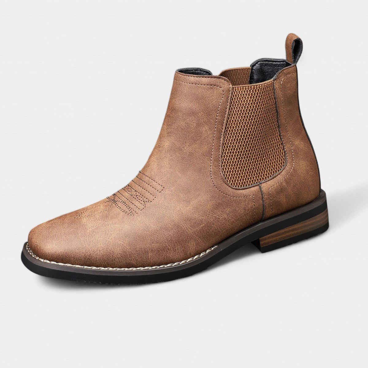 Martin | Stilvolle und stützende orthopädische Chelsea HerrenStiefel