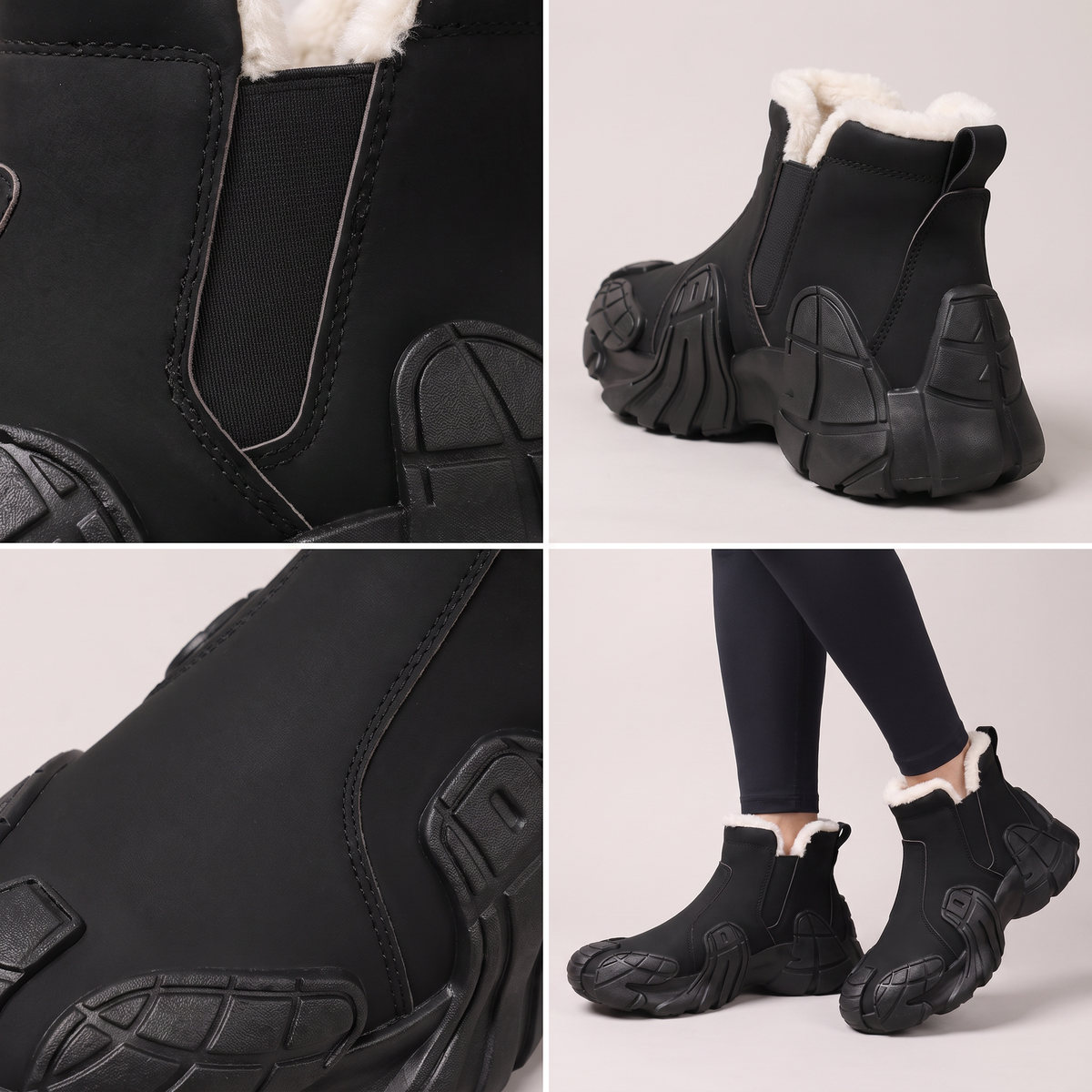 Grip | Winter Boots – Warm Fleece Lined for Women