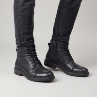 Benjamin | Klassische und stilvolle Herren-Leder-Stiefeletten