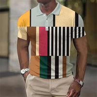 David | Auffälliges und stilvolles kariertes Poloshirt