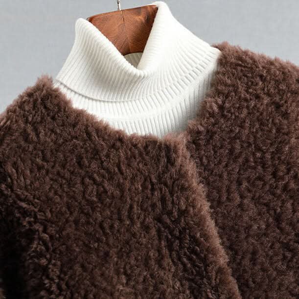 Hollmere | Shearling Coat – Luxuriöse und Elegante Silhouette