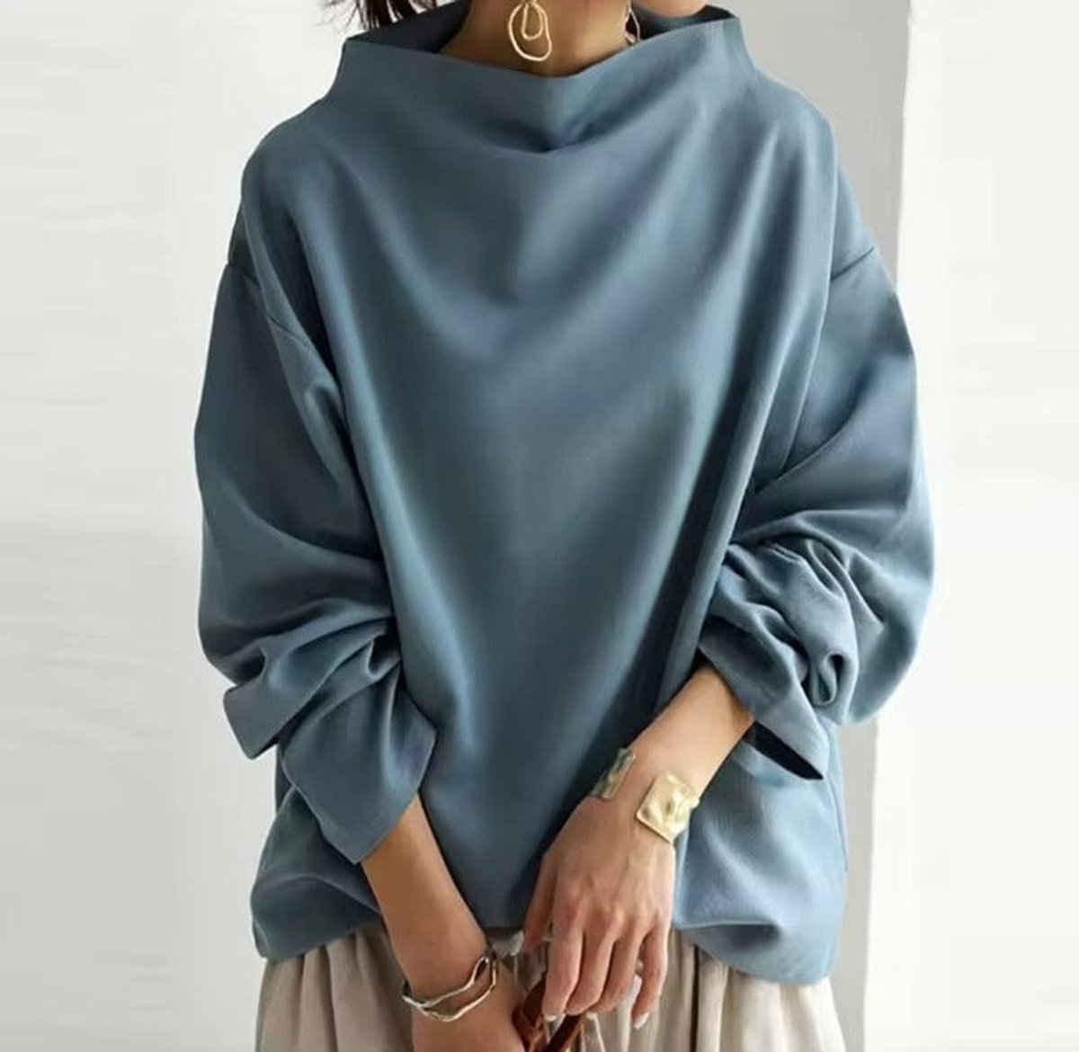 Lena | Eleganter und bequemer Damen Oversize Strickpullover