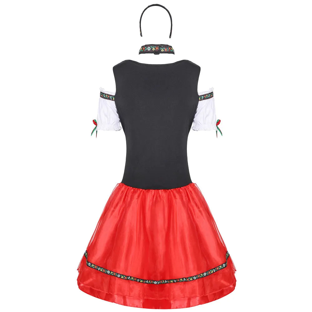 Elisa | Klassisches und elegantes traditionelles Oktoberfest Dirndl Kleid