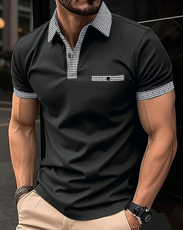Easton | Polo Shirt – Klassisches Karomuster für Männer