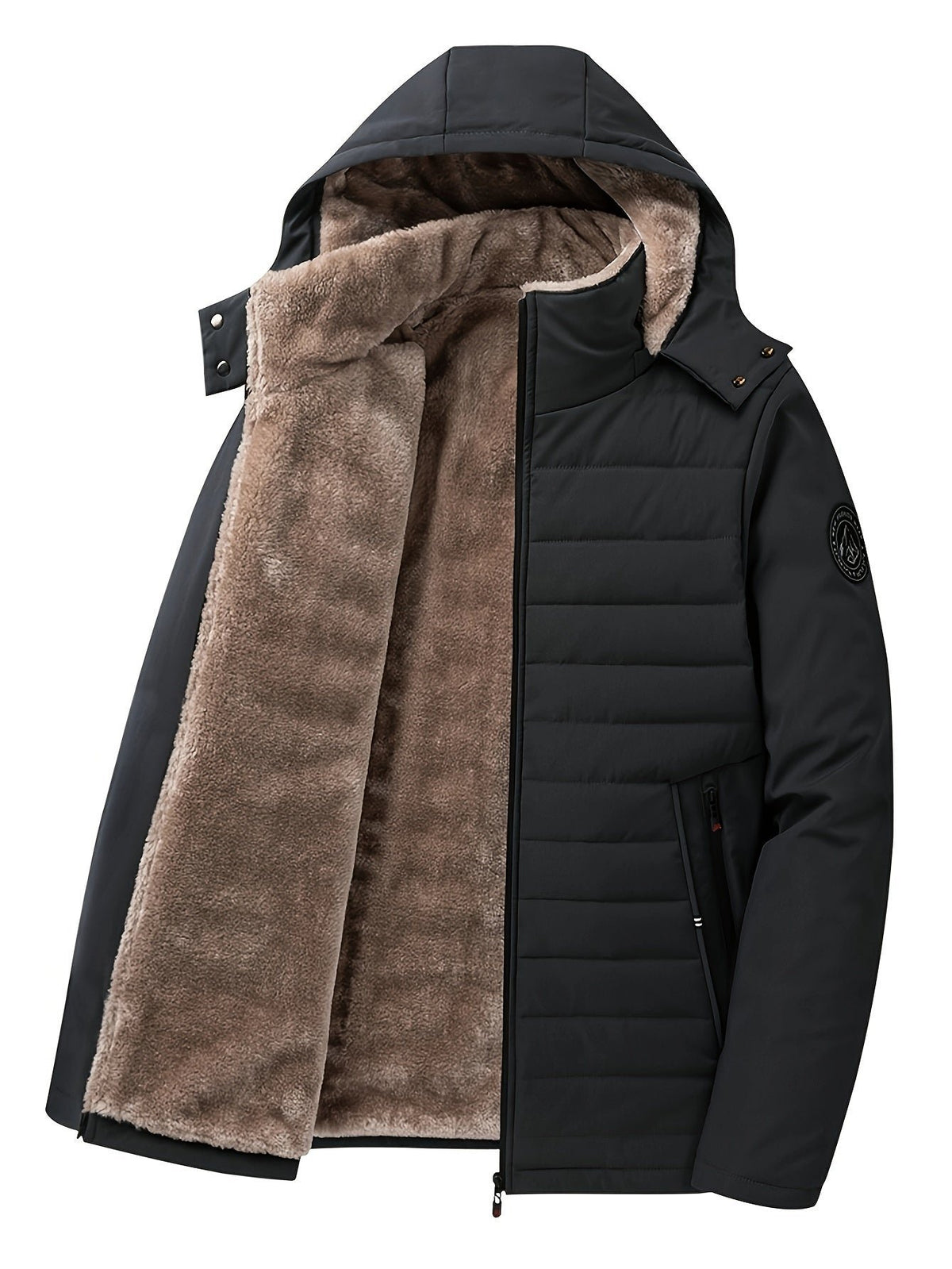 Rhys | Winterjacke mit Kapuze – Warm und Stilvoll