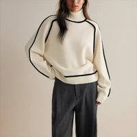 Emily | Eleganter Und Bequemer Oversized Rollkragenpullover