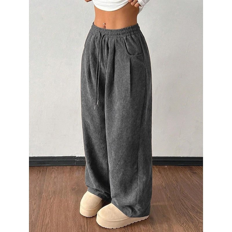 Georgina | Wide-Leg Pants – Relaxed Style for Everyday Wear