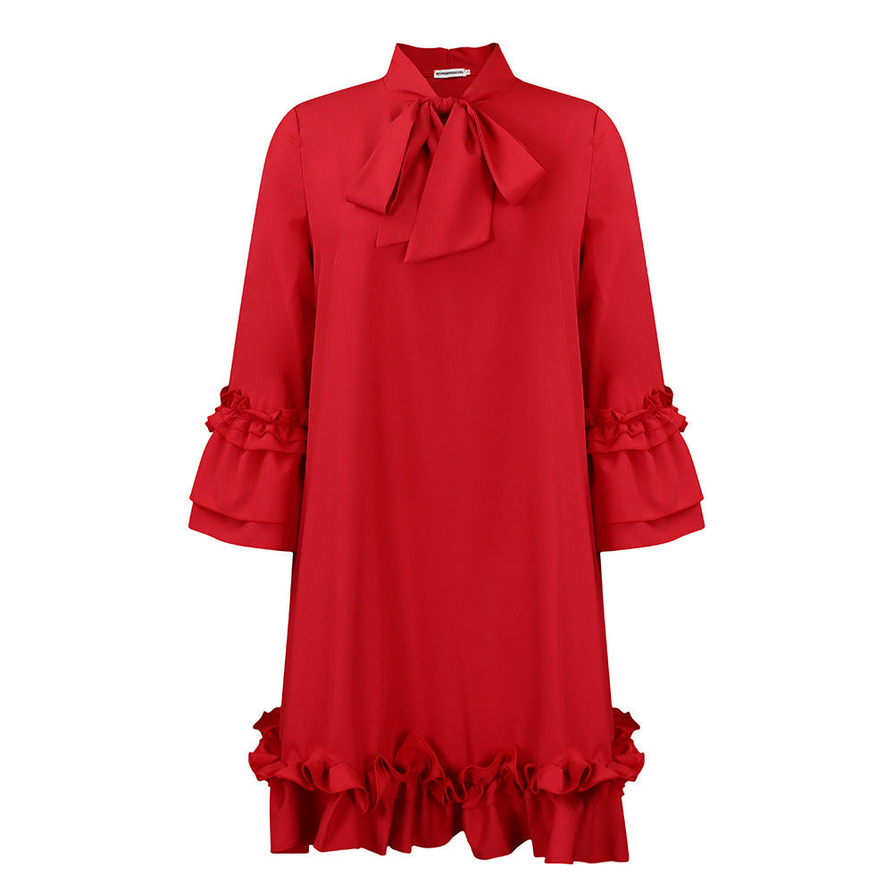 Sophie | Stilvolles und leichtes Rüschen Tunika Kleid