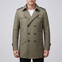 Maximilian | Vielseitiger Herren Trenchcoat mit herausnehmbarem Innenfutter