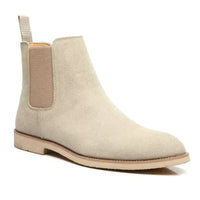 Florian | Elegante und zeitlose Chelsea Stiefel aus Kalbswildleder