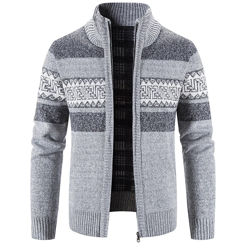 Elias | Warmer und Eleganter Herren Pullover Jacke