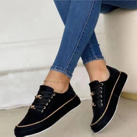 Nora | Bequeme und stützende Orthopädische Schnür Sneaker