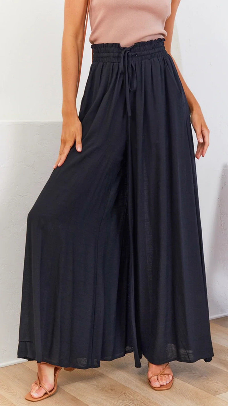 Antonia | Elegante und luftige Weitbein Palazzohose
