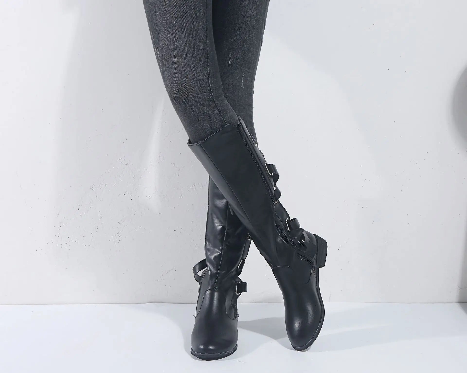 Sophia | Elegante Und Klassische Kniehohe Stiefel