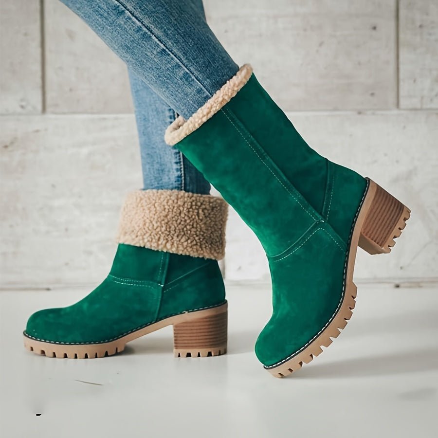 Luna | Einzigartige und farbenfrohe Damen Calf Stiefeln