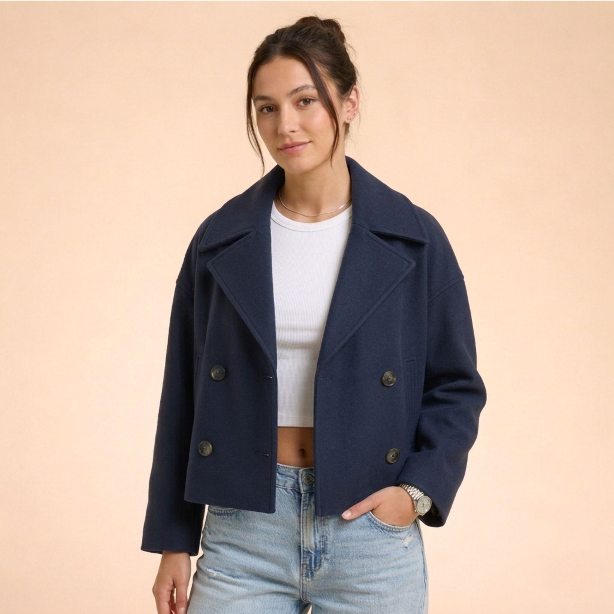 Nicole | Stilvoller und bequemer Kurzmantel