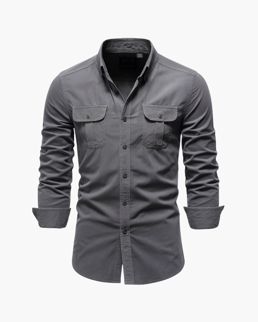 Slim Fit Freizeithemd mit Brusttaschen