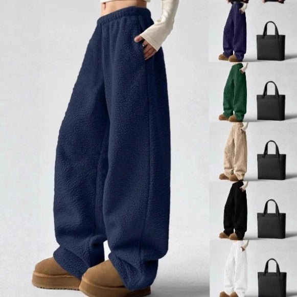 Woven | Fleece Pants – Relaxed Fit for Women