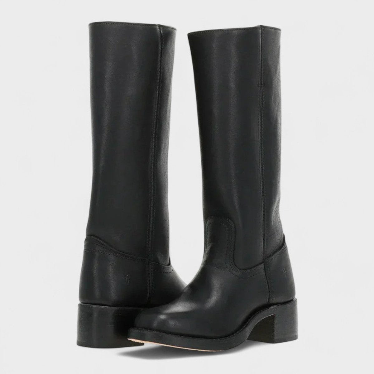 Emma | Elegante Western kniehohen Lederstiefeln