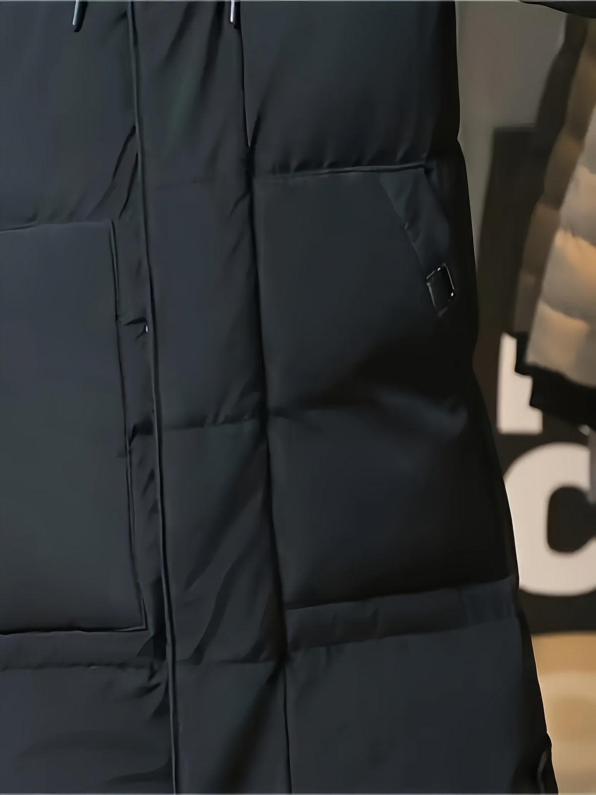 Donovan | Hooded Longline Puffer Coat – Eleganter Winterstil für Männer