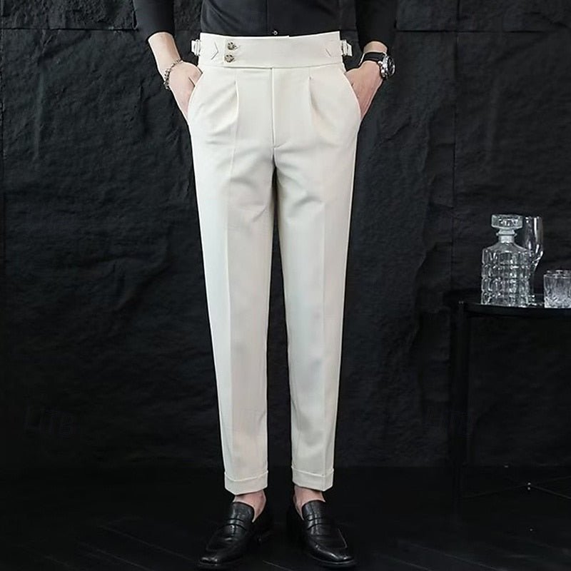 Quentin | Tailored Straight-Leg Trousers for Men