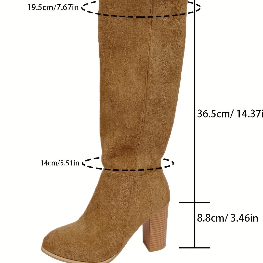 Angelika | Komfortable und elegante Kniehohe Stiefel