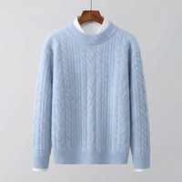Sebastian | Eleganter und Luxuriöser Kaschmir Strickpullover