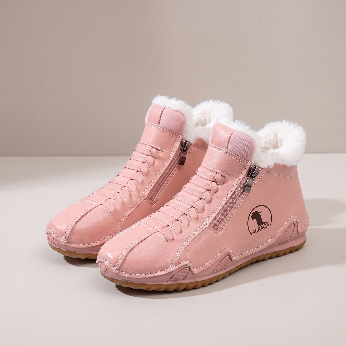 Alpaca | Winter Boots – Fur-Lined Design für Damen