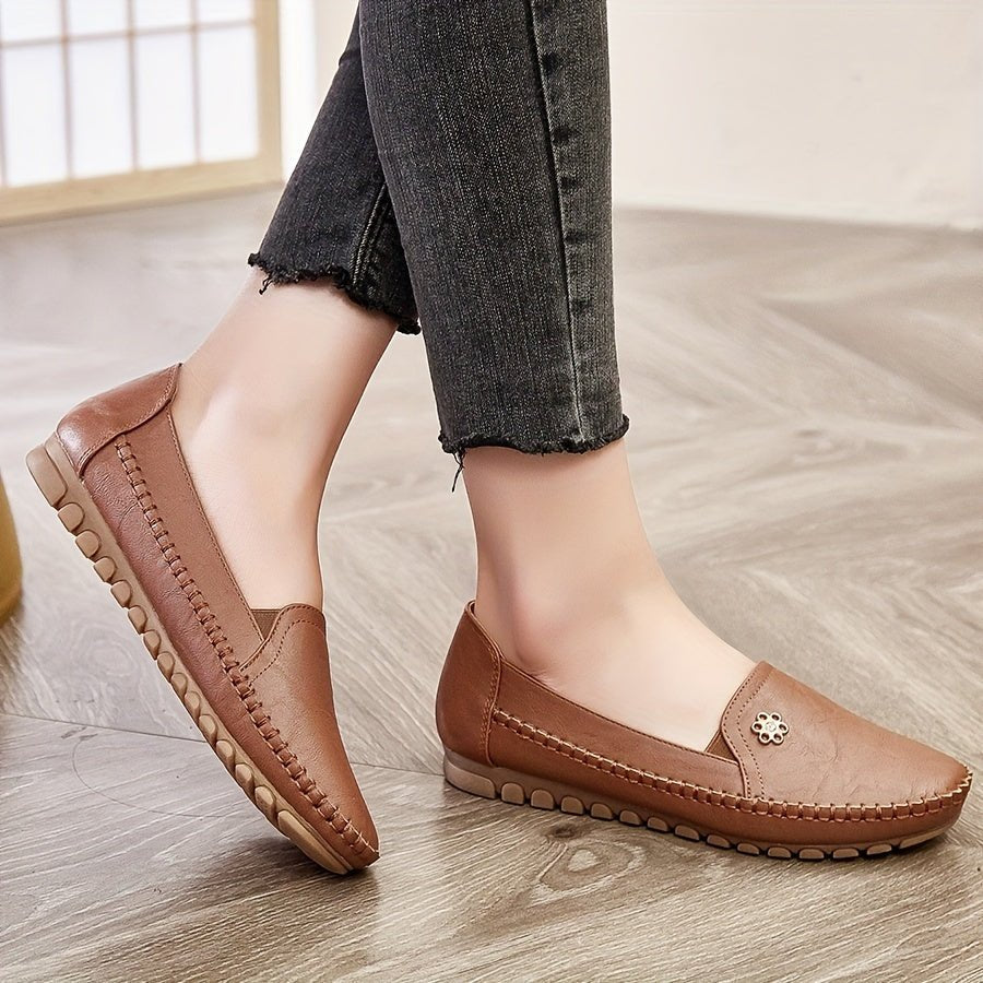 Charlene | Slip-On Loafers – Elegante Alltagsbequeme Schuhe für Frauen