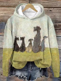 Helena | Gemütlicher und Leichter Kapuzenpullover mit Jacquard Muster