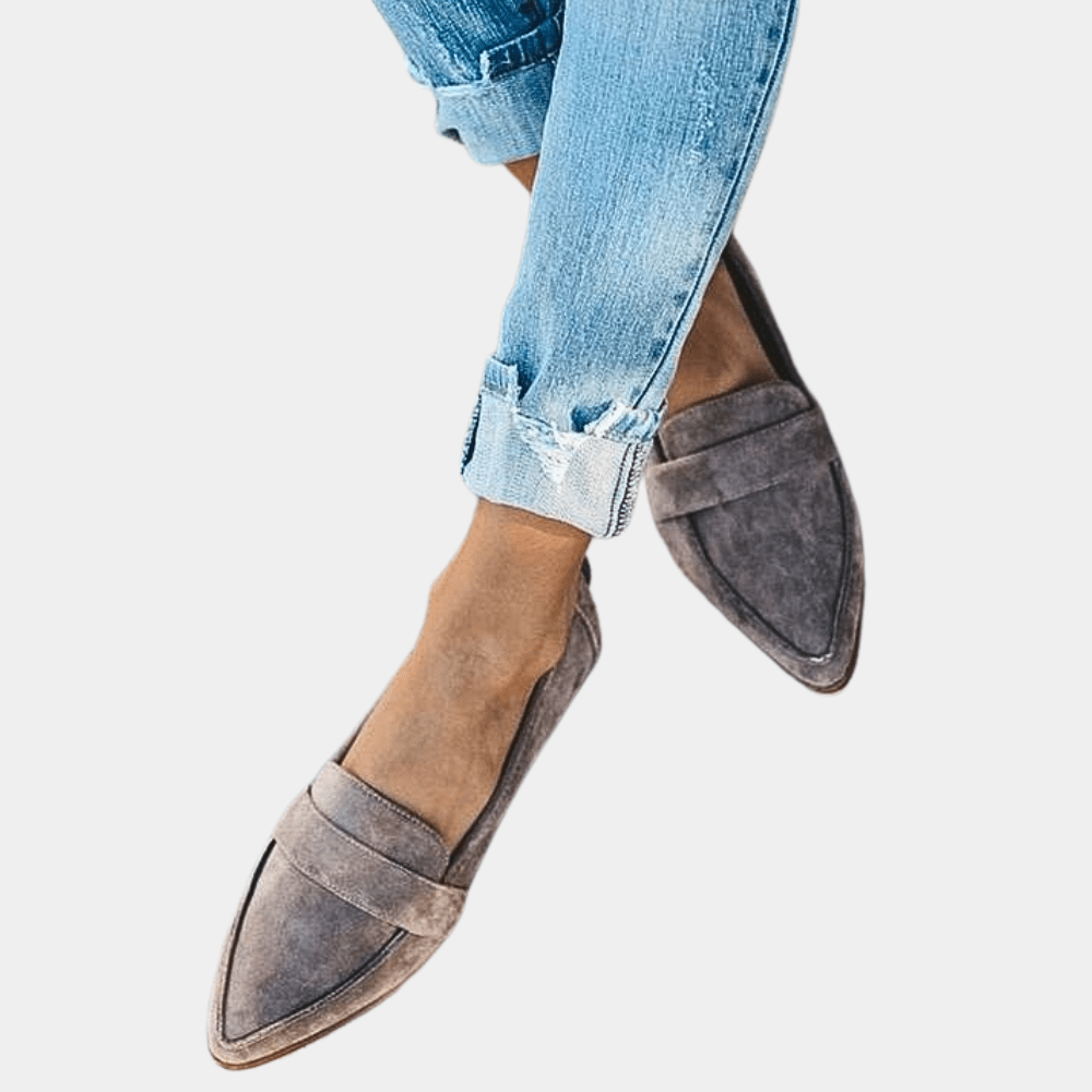 Sophia | Elegante and Zeitlose Damen Leder Loafer