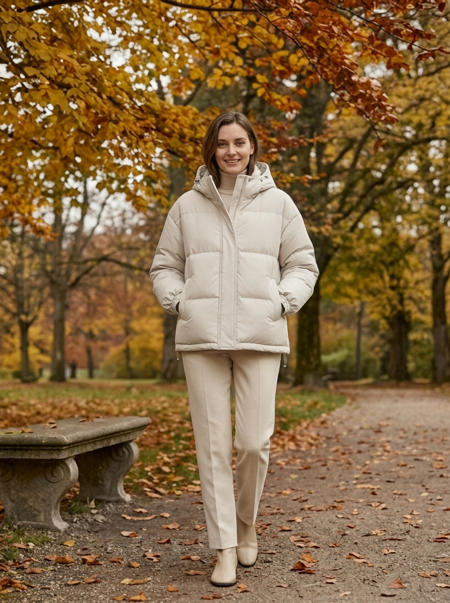 Puffi | Hooded Puffer Jacket – Casual Style for Women
